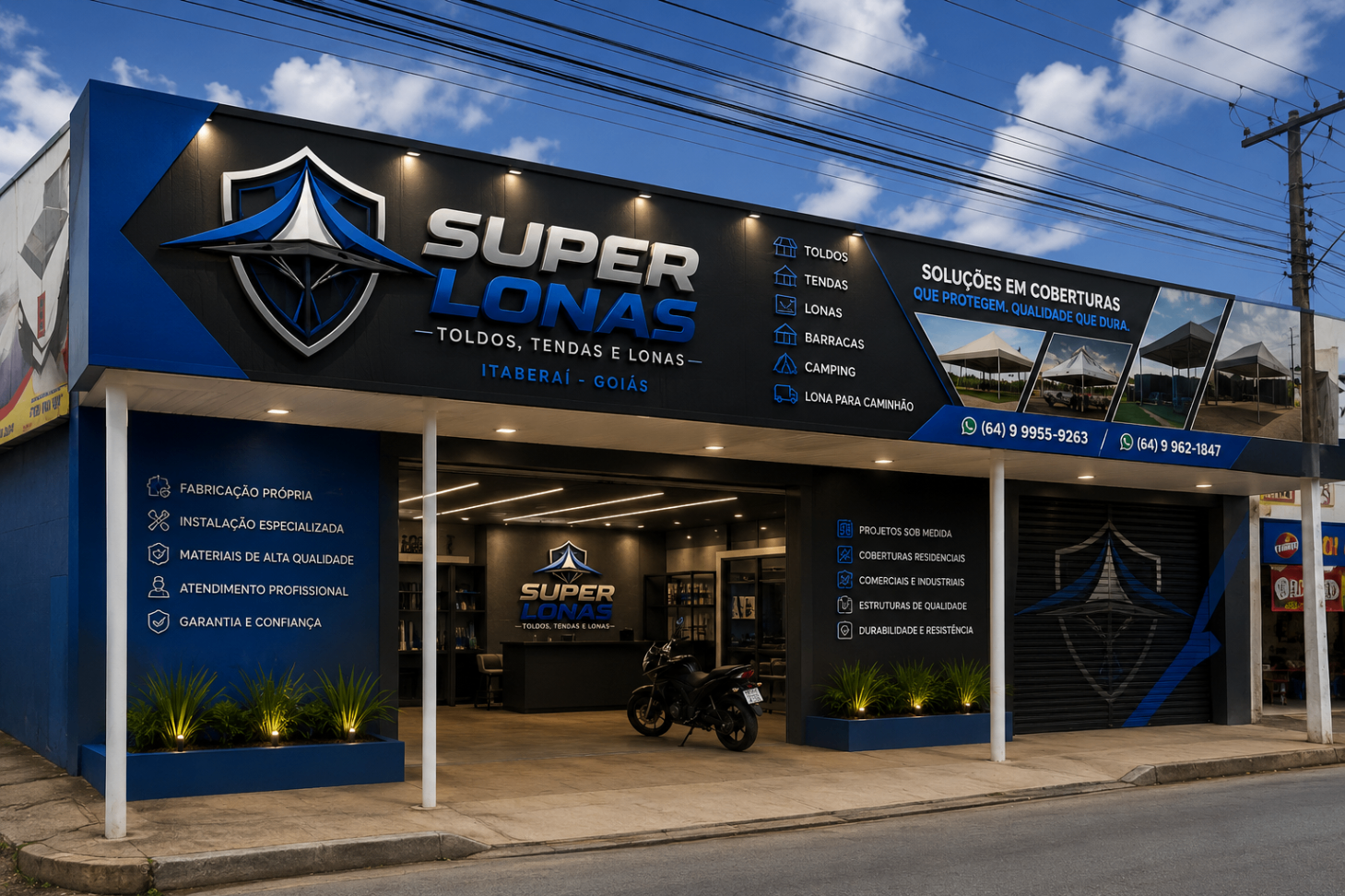 Fachada Super Lonas